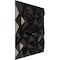 Ekena Millwork 19 5/8in. W x 19 5/8in. H Leto EnduraWall Decorative 3D Wall Panel Covers 2.67 Sq. Ft. WP20X20LTAGX - alternate 3